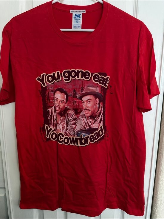 Soul Sista's Boutique Other - Red Graphic Tee - You Gone Eat Yo Cornbread